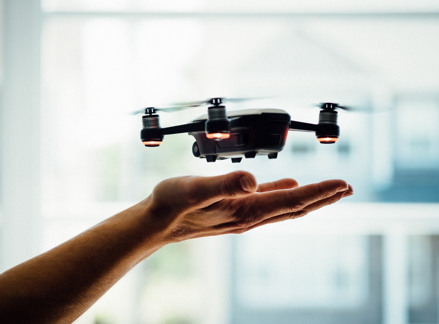 gesture controlled unmanned aerial vehicle