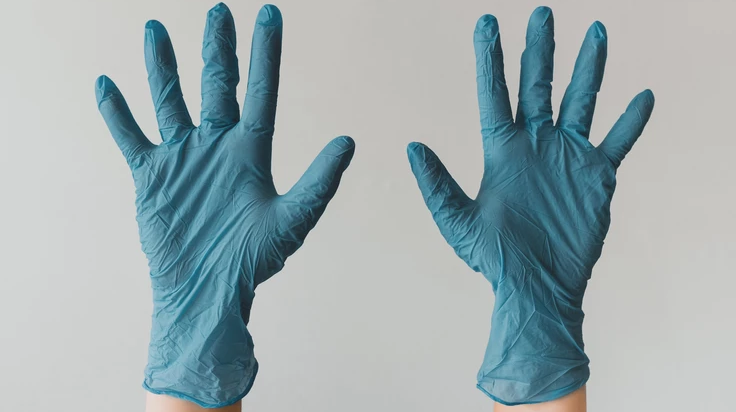 gesture, gloves