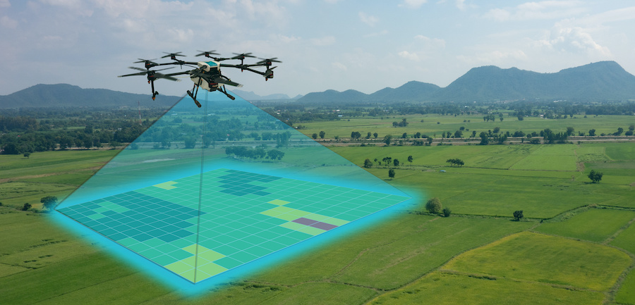 Application of Drones in Survey and Mapping Industry
