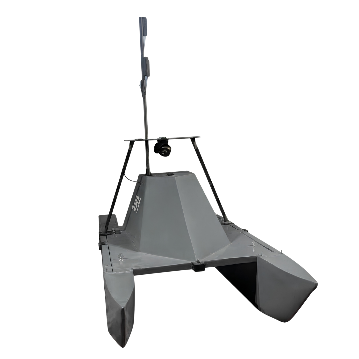Johnnette JB-1 unmanned surface vessel viewed from the front